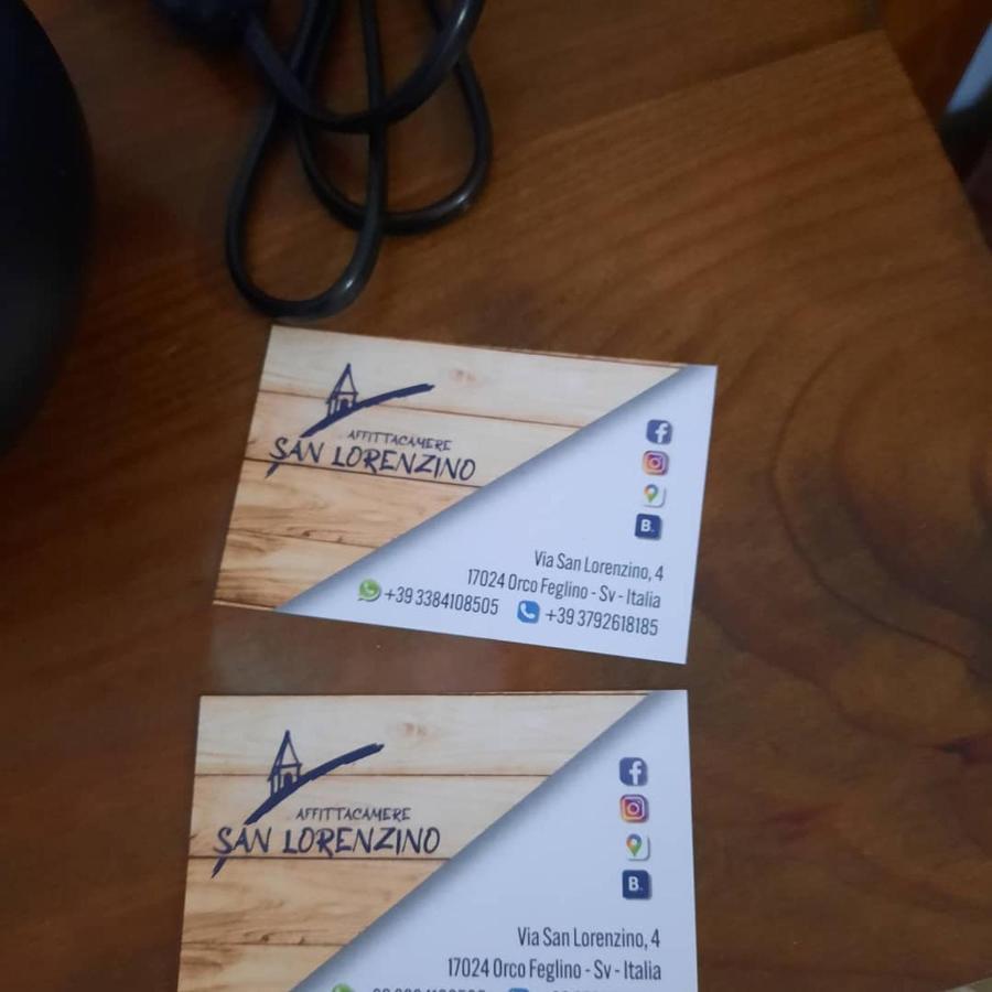 Affittacamere San Lorenzino Orco Feglino Exterior foto